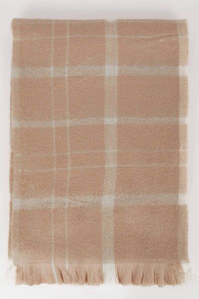 DeFacto Men's Checkered Woven Scarf - C8264Ax24Wn