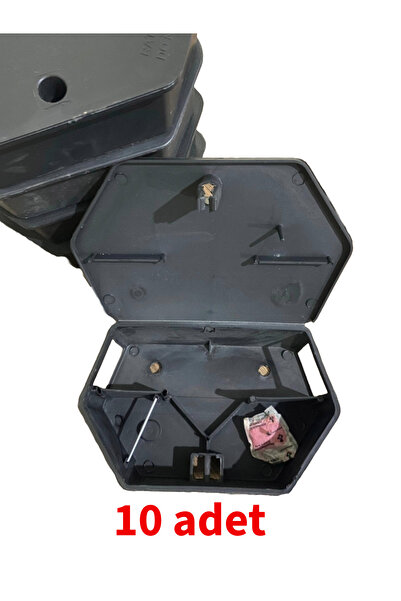 Bayer 10 adet fare istasyonu kullanıma hazır zehri içinde fare kapanı haşere tuzağı