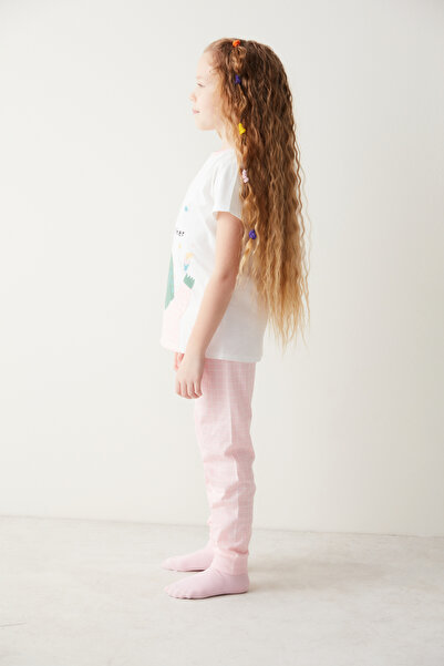 Penti Kız Çocuk Dreamcatcher Slogan Baskılı Pijama Takımı