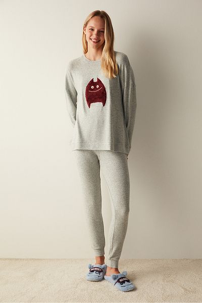 Penti Friend Gray Pajama Set