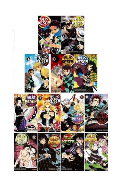 Gerekli Şeyler Yayıncılık İblis Keser 1-2-3-4-5-6-8-9-10-11-12-13-14 Manga Se...