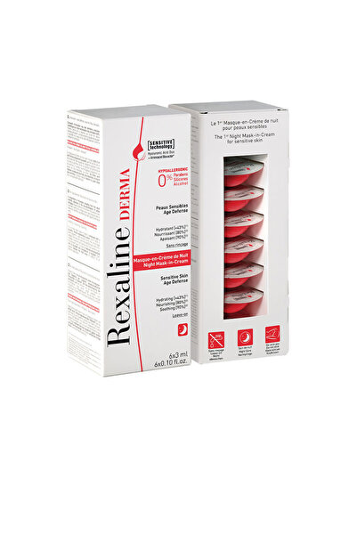 Rexaline Derma Nachtmaske-in-Creme 6 X 3 ml