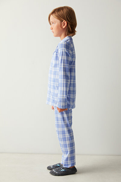 Penti Erkek Çocuk Check Pijama Takımı