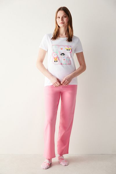 Penti T-shirt Παντελόνι Ροζ Σετ Πυτζάμες - Powerpuff Girls Collection