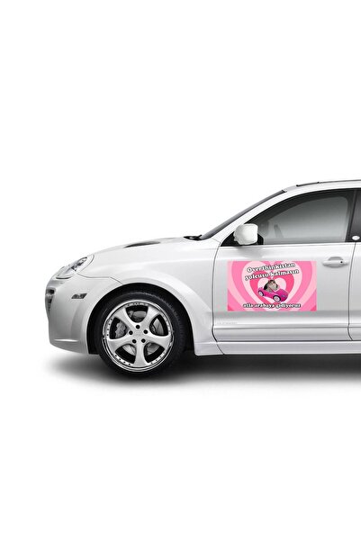 HEDİYENE BAK Overthinkistan Yolcusu Kalmasın Özel Tasarımlı Araba Araç Magnet...