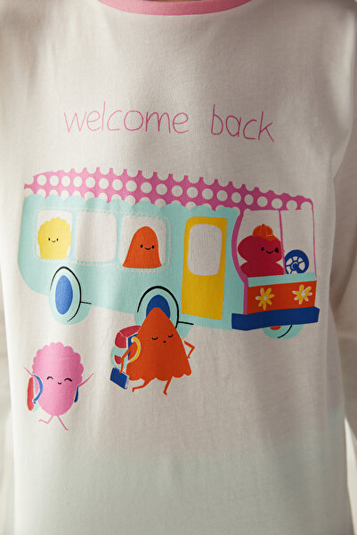 Penti Kız Çocuk School Bus 2'li Pijama Takımı