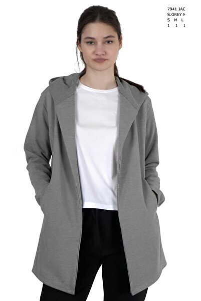 Butik Hooded Long Cardigan