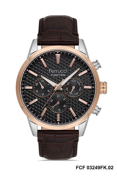 Ferrucci Fcf.03249Fk.02 Men's Wristwatch