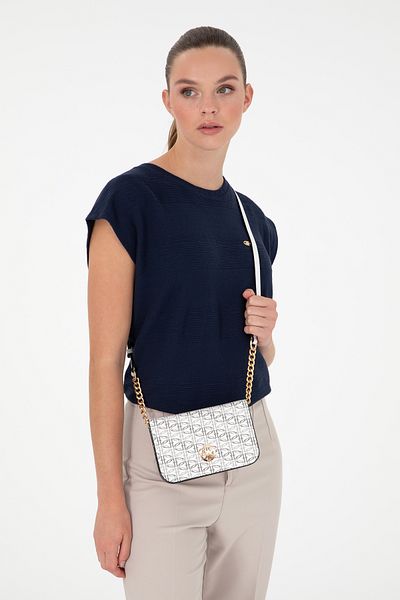 U.S. Polo Assn. White Women's Crossbody Bag - 50293706 -Vr013