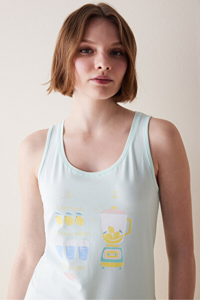 Penti Lemonade Yellow Pants Pajama Set