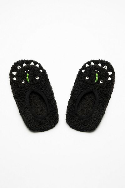 Penti Black Boy's Crocodile Figured Booties Κάλτσες