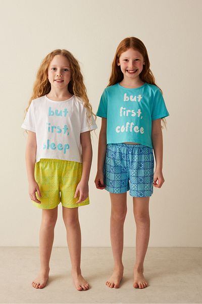 Penti Girl's Tile 2-Piece Pajama Set