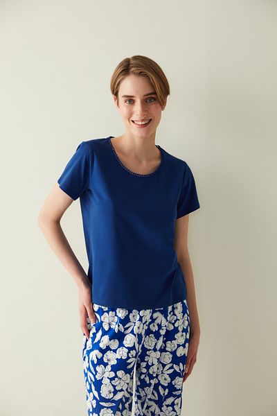 Penti Floral Blue Pajama Set
