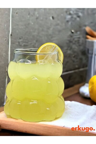 ERKUGO 2 Adet Borosilikat  Sunum Bardağı, Kahve Bardağı, Isı Dayanıklı Bardak UZUM