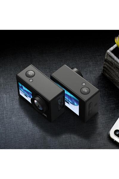 SJCAM SJ4000 Dual Screen Wi-Fi 4K Aksiyon Kamerası – Siyah