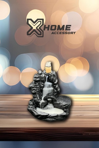 Home ters akış tütsülük kayalık biblo