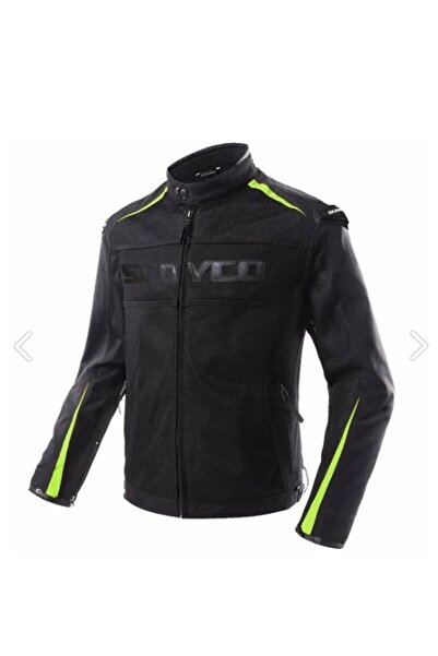 Scoyco JK63 YAZLIK KORUMALI MOTOSİKLET MONTU SİYAH NEON