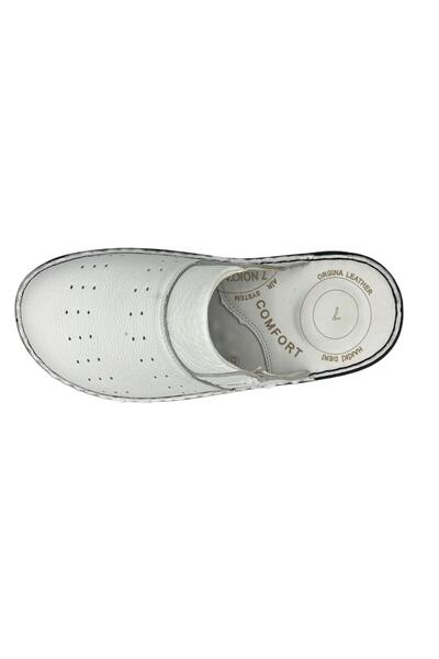 ÇELİKSANDALET Orthopedic Genuine Leather Sabo Medical Slippers