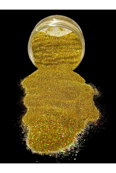 stonechem Epoksi Glitter Sim 50 Gr HOLOGRAFİK PARLAK GOLD