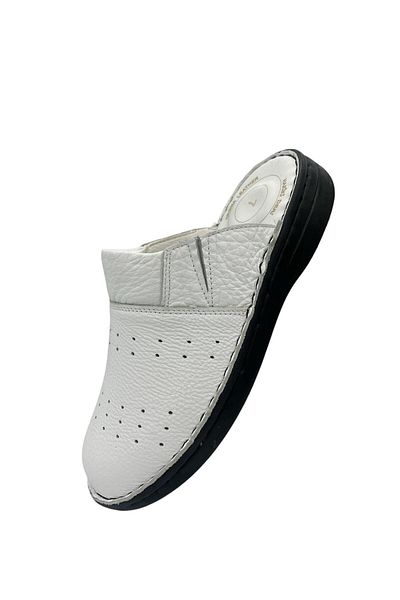 ÇELİKSANDALET Orthopedic Genuine Leather Sabo Medical Slippers