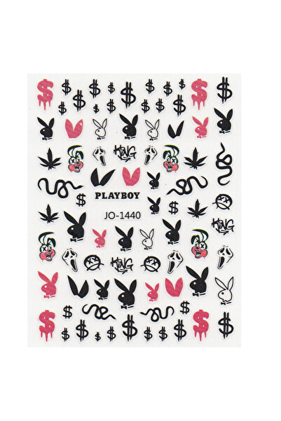 Venalisa Playboy Tırnak Sticker Nail Art Tırnak Süsleme Etiket JO-1440