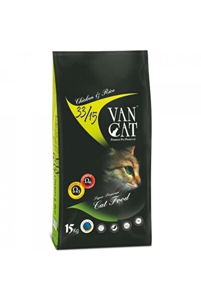 Genel Markalar CNR PLUS VanCat Tavuklu Pirinçli Yetişkin Kedi Maması 15 kg