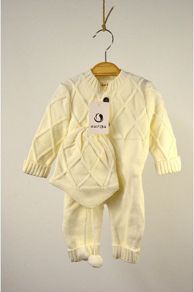 aurou Baby Knitwear Jumpsuit