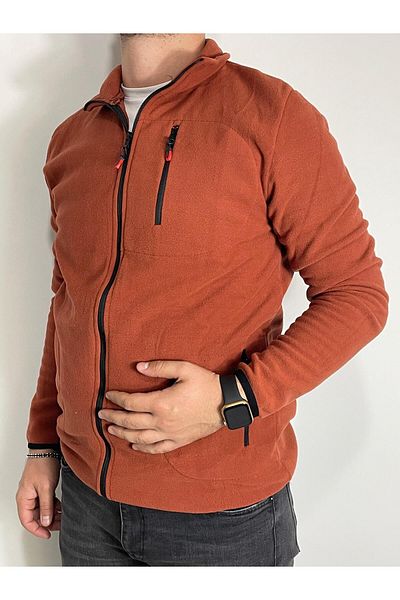 Sobe Hediyelik Men's Polar 3 Pocket Outdoor Windproof Full Zipper