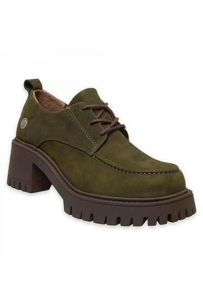 Mammamia D24Ka-460 Casual Khaki Women's Shoes