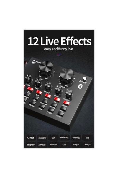 Genel Markalar Music D.j M-800 Vt Ses Kartlı Studio Kayıt Paketi