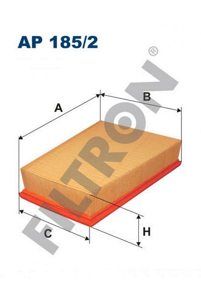 Filtron Air Filter [Renault Megane Ii 1.5 Dci/1.6 16V/2.0 16V 2002-2008, Scenic Ii 1.5 Dci/1.6/2. Gnzrz