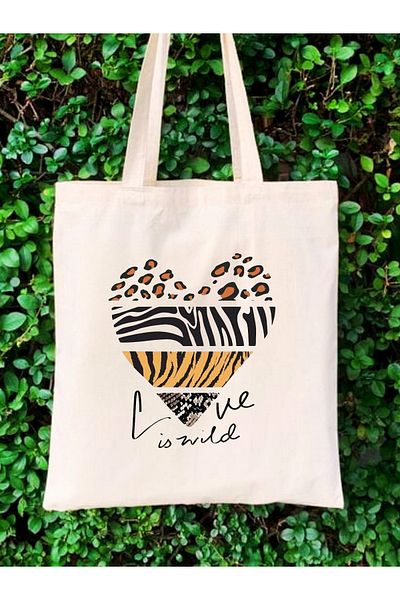 Cemira Unisex Y2K Leopard Tote Bag - Pinterest Retro Tote Bag
