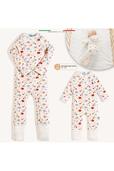 Elele EleleLife Mevsimlik Çoçuk/Bebek Uyku Tulumu 1 Tog Ekru Riccio