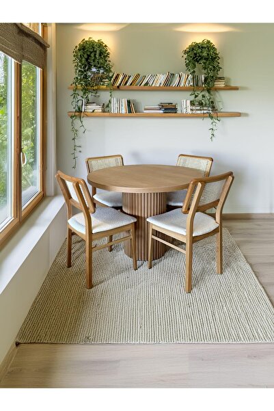 Albero Home Lilyum Masa Takımı 90x90