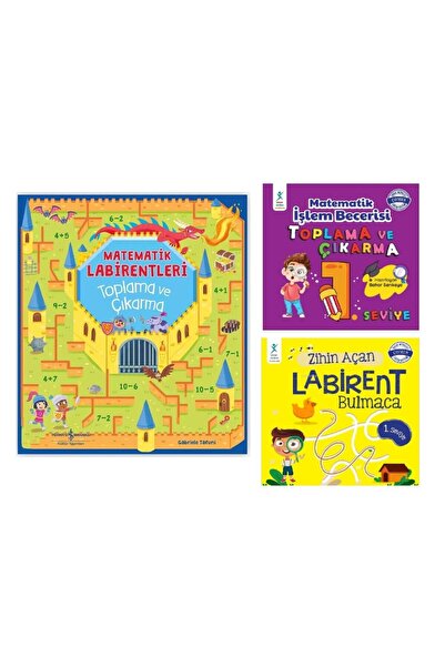 TÜRKİYE İŞ BANKASI KÜLTÜR YAYINLARI Set-matematik Labirentleri Toplama Ve Çık...