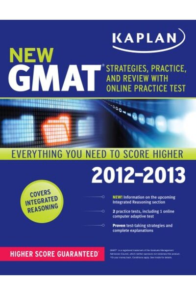 Kaplan اختبار GMAT الجديد: الاستراتيجيات والممارسة والمراجعة (كابلان GMAT)