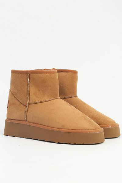 Benetton ®   Tan γυναικείες μπότες BN-50147