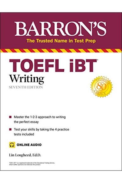 Kaplan Publishing اختبار الكتابة في اختبار TOEFL iBT (مع الصوت عبر الإنترنت)