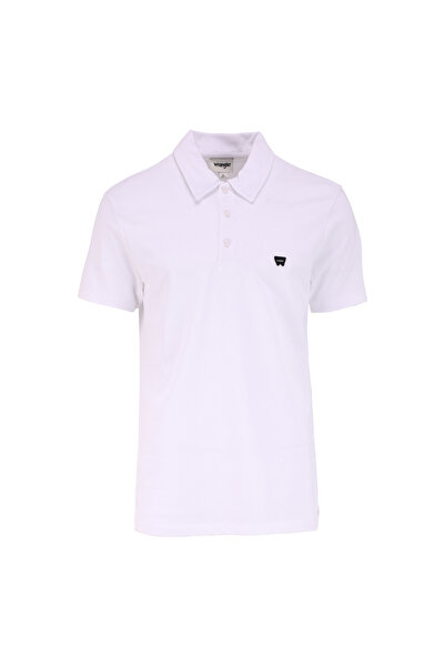 WRANGLER Beyaz Erkek Polo T-Shirt W241648100 Beyaz Polo T-shirt