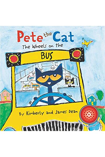 Harper Collins Pete the Cat: The Wheels on the Bus Sound Book
