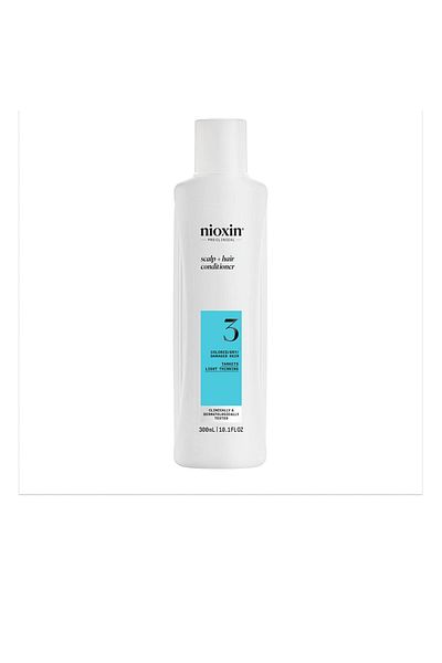 Nioxin System 3 – Spülung – Gefärbtes und geschädigtes Haar mit milderer Schwächung, Nioxin 300 ml