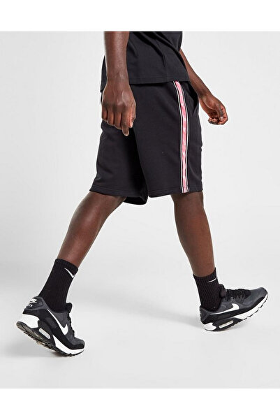 Nike Repeat Futura Erkek Siyah Pamuklu Spor Şort
