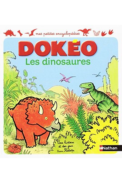NATHAN TRAMPOLINE - ALBUM - DOKEO LES DINAUSORES - CP