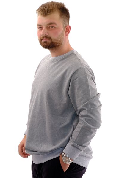 ModeXL Ανδρικό φούτερ με λαιμόκοψη - Mode XL, Plus Size, U24174 Grimelange
