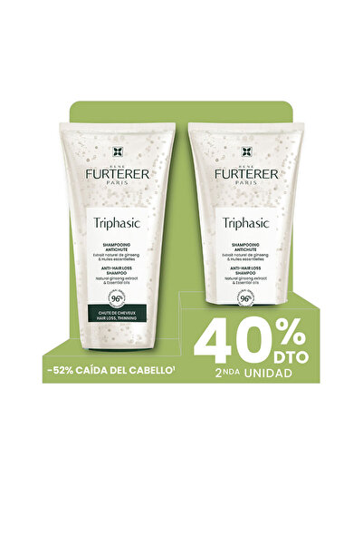 Rene Furterer Triphasic Anti-haarausfall Shampoo Lot 2 X Rene Furterer 200 ml