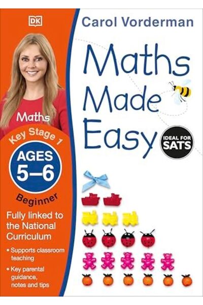 Dorling Kindersley الرياضيات سهلة للأعمار من 5 إلى 6 سنوات، المرحلة الأساسية ...