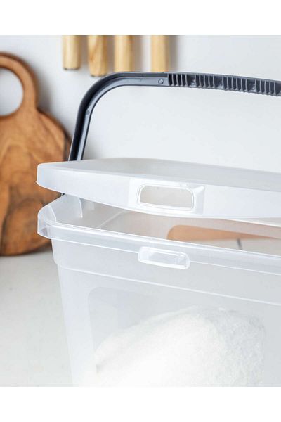NY HOME Transparent 6 Lt Storage Container