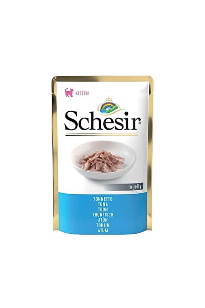 Schesir Jelly Ton Balıklı Pouch Yavru Kedi Konservesi 85 Gr
