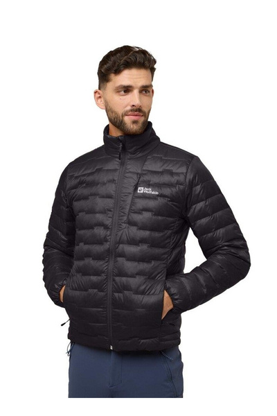 Jack Wolfskin Siyah Erkek Regular Fit Ceket A61836PASSAMANI DOWN JKT M