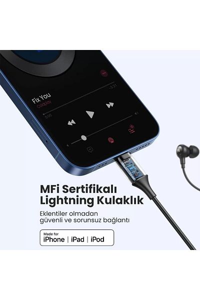 Ugreen Lightning iPhone iPad In-Ear Wired Earphones